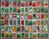 72 Vegetable Lithographs Old French Seed Packet Labels